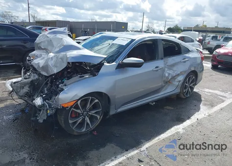 2018 Honda Civic Si z USA, uszkodzony, nr VIN 2HGFC1E54JH703496